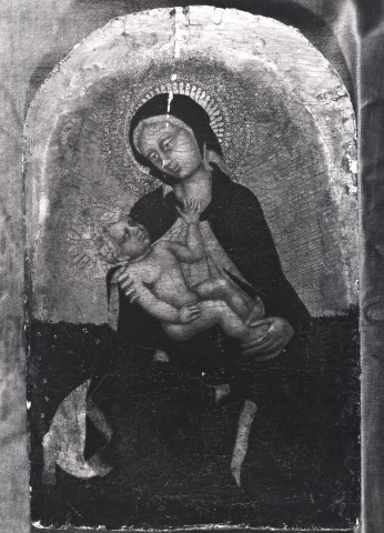 Anonimo — Zanino di Pietro - sec. XIV/ XV - Madonna con Bambino — insieme